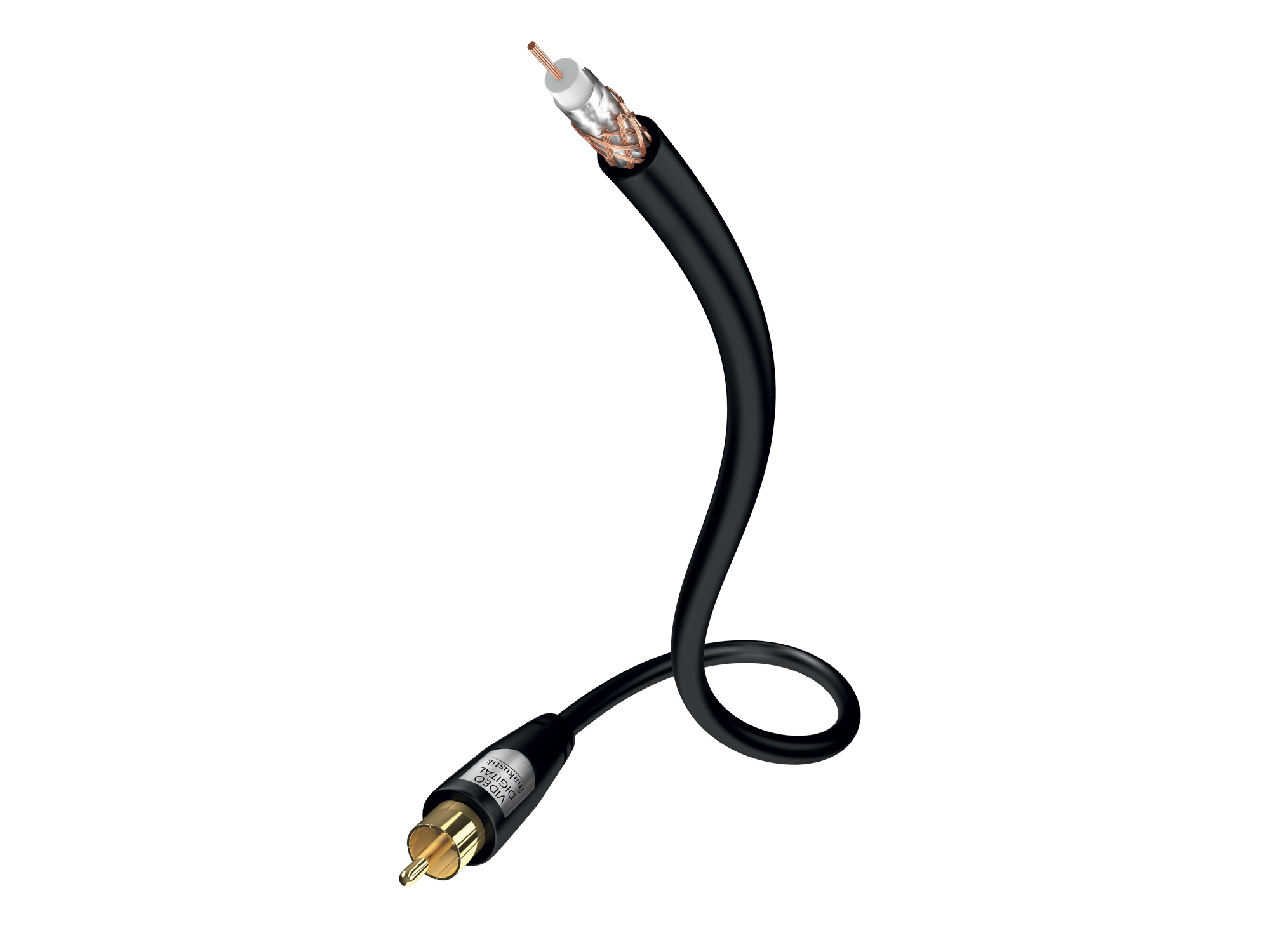 inakustik Digital-Coax Kabel 75 Ohm Star 0.75m
