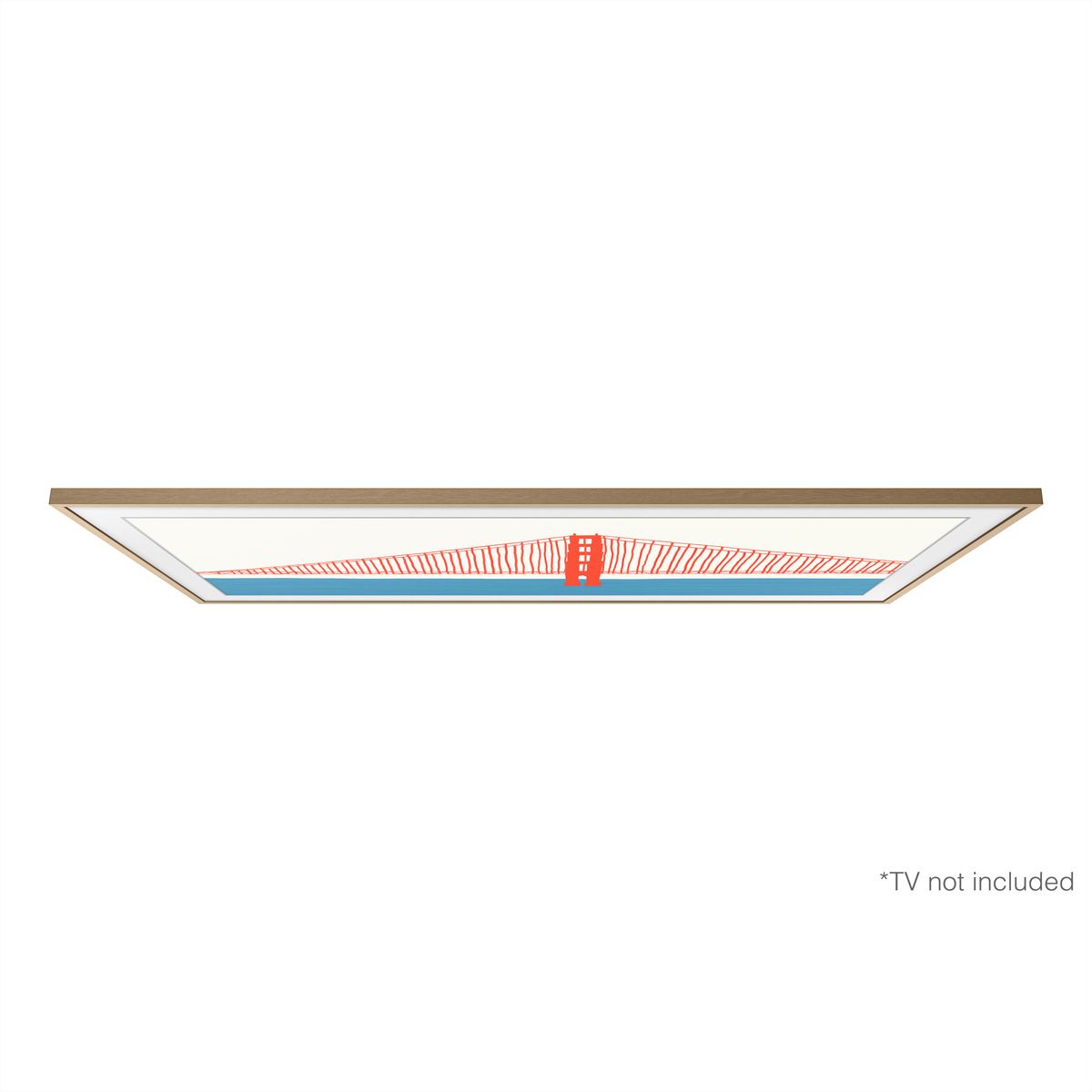 Samsung Frame Wechselrahmen 5.0 / 6.0 / 6.1 43" Teak
